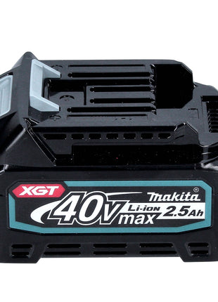 Kit source d'alimentation Makita 1x batterie BL 4025 40 V max. 2,5 Ah XGT + chargeur DC 40 RA + Makpac