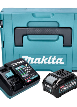 Makita Power Source Kit 1x BL 4040 Akku 40 V max. 4,0 Ah XGT + DC 40 RA Ladegerät + Makpac