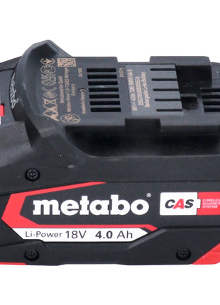 Metabo Basic Set 2x Li-Power Akkupack 18 V 4,0 Ah + Metabo SC 30 Ladegerät 12 - 18 V