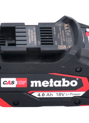 Metabo Basic Set 3x Batteries Li-Power 18 V 4,0 Ah + Chargeur Metabo SC 30 12 - 18 V