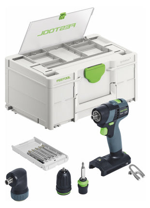 Festool TXS 18-Basic-Set Akku Bohrschrauber 18 V 40 Nm Brushless ( 577335 ) + Systainer - ohne Akku, ohne Ladegerät - Toolbrothers