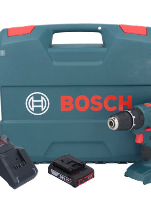 Bosch GSB 18V-21 Akku Schlagbohrschrauber 18 V 55 Nm + 1x Akku 2,0 Ah + Ladegerät + L-Case