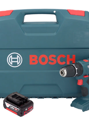 Taladro percutor inalámbrico Bosch GSB 18V-21 18 V 55 Nm + 1x batería 4,0 Ah + estuche L - sin cargador