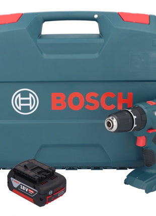 Taladro percutor inalámbrico Bosch GSB 18V-21 18 V 55 Nm + 1x batería 5,0 Ah + estuche L - sin cargador