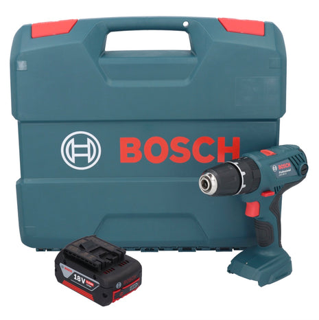 Taladro percutor inalámbrico Bosch GSB 18V-21 18 V 55 Nm + 1x batería 5,0 Ah + estuche L - sin cargador