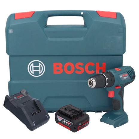 Bosch GSB 18V-21 Akku Schlagbohrschrauber 18 V 55 Nm + 1x Akku 5,0 Ah + Ladegerät + L-Case