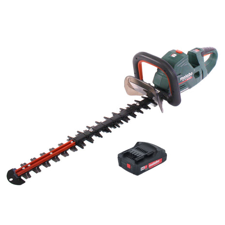 Metabo HS 18 LTX BL 55 Akku Heckenschere 18 V 50 cm Brushless + 1x Akku 2,0 Ah - ohne Ladegerät - Toolbrothers