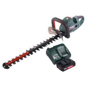 Metabo HS 18 LTX BL 55 Akku Heckenschere 18 V 50 cm Brushless + 1x Akku 2,0 Ah + Ladegerät
