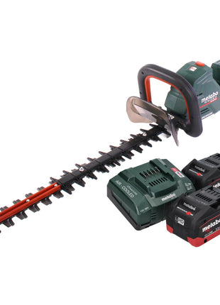 Metabo HS 18 LTX BL 55 Akku Heckenschere 18 V 50 cm Brushless + 2x Akku 5,5 Ah + Ladegerät - Toolbrothers