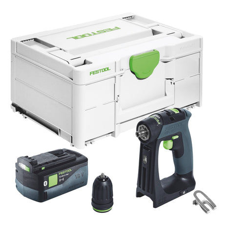 Festool CXS 18 Akku Bohrschrauber 18 V 40 Nm Brushless + 1x Akku 5,0 Ah + Systainer - ohne Ladegerät - Toolbrothers