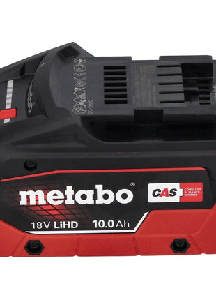 Metabo WPBA 18 LTX BL 15-125 Quick DS Akku Winkelschleifer 18 V 125 mm Brushless + 1x Akku 10,0 Ah + metaBOX - ohne Ladegerät