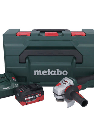 Metabo WB 18 LTX BL 15-125 Quick Akku Winkelschleifer 18 V 125 mm Brushless + 1x Akku 10,0 Ah + Ladegerät + metaBOX