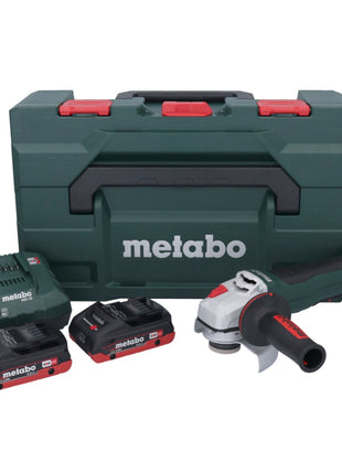 Metabo WPB 18 LT BL 11-125 Quick Akku Winkelschleifer 18 V 125 mm Brushless + 2x Akku 4,0 Ah + Ladegerät + metaBOX - Toolbrothers