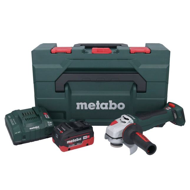 Metabo WPB 18 LT BL 11-125 Quick Akku Winkelschleifer 18 V 125 mm Brushless + 1x Akku 8,0 Ah + Ladegerät + metaBOX - Toolbrothers