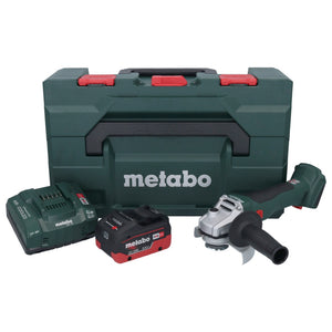 Metabo W 18 L BL 9-125 Akku Winkelschleifer 18 V 125 mm Brushless + 1x Akku 5,5 Ah + Ladegerät + metaBOX