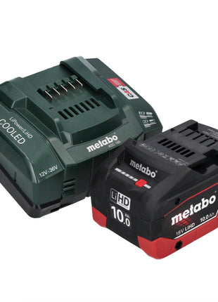 Metabo W 18 L BL 9-125 Akku Winkelschleifer 18 V 125 mm Brushless + 1x Akku 10,0 Ah + Ladegerät + metaBOX - Toolbrothers