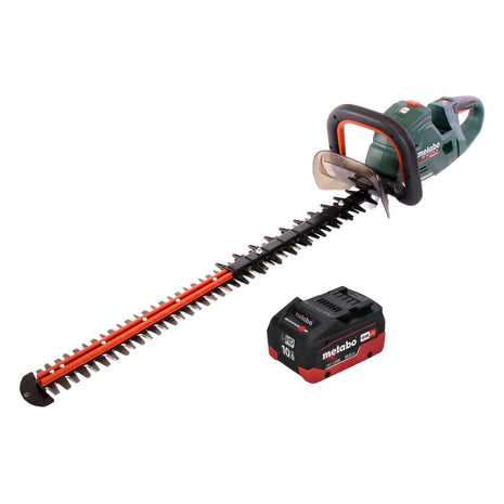 Metabo HS 18 LTX BL 75 Akku Heckenschere 18 V 75 cm Brushless + 1x Akku 10,0 Ah - ohne Ladegerät - Toolbrothers