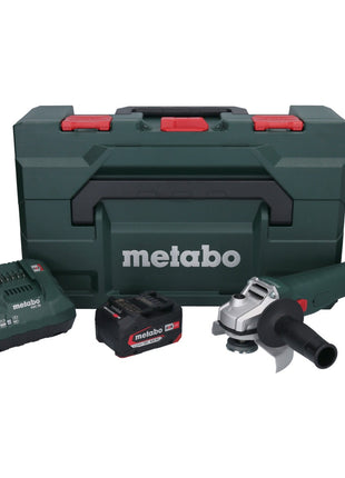 Metabo W 18 L 9-125 Akku Winkelschleifer 18 V 125 mm + 1x Akku 4,0 Ah + Ladegerät + metaBOX