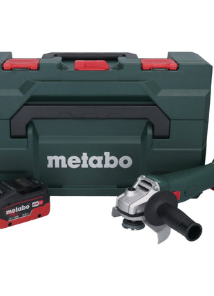 Metabo W 18 L 9-125 Akku Winkelschleifer 18 V 125 mm + 1x Akku 8,0 Ah + metaBOX - ohne Ladegerät - Toolbrothers