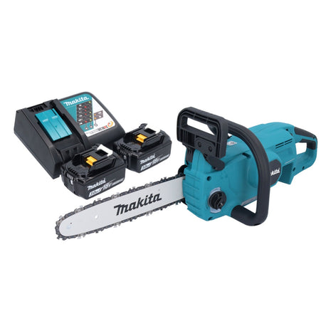 Makita DUC 307 RFX2 Akku Kettensäge 18 V 30 cm 7,7 m/s Brushless + 2x Akku 3,0 Ah + Ladegerät - Toolbrothers