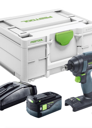 Festool TID 18-Basic Akku Schlagschrauber 18 V 180 Nm 1/4" + 1x Akku 5,0 Ah + Ladegerät + Systainer - Toolbrothers