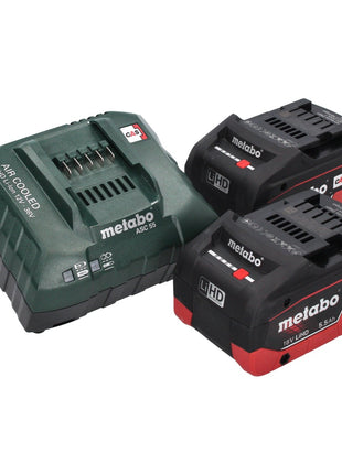 Metabo W 18 7-125 Akku Winkelschleifer 18 V 125 mm + 2x Akku 5,5 Ah + Ladegerät + metaBOX - Toolbrothers