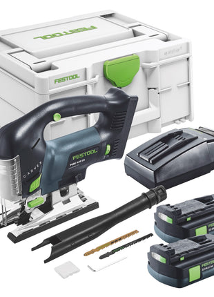 Festool CARVEX PSBC 420-Basic Akku Pendelstichsäge 18 V 120 mm Brushless + 2x Akku 3,0 Ah + Ladegerät + Systainer - Toolbrothers