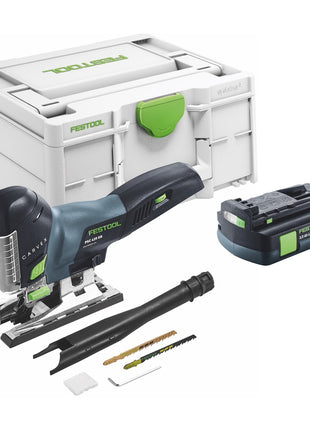 Festool CARVEX PSC 420-Basic Akku Pendelstichsäge 18 V 120 mm Brushless + 1x Akku 3,0 Ah + Systainer - ohne Ladegerät