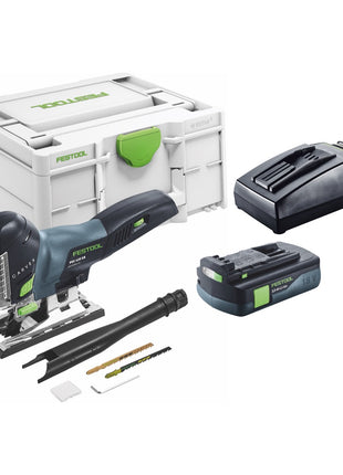 Festool CARVEX PSC 420-Basic Akku Pendelstichsäge 18 V 120 mm Brushless + 1x Akku 3,0 Ah + Ladegerät + Systainer