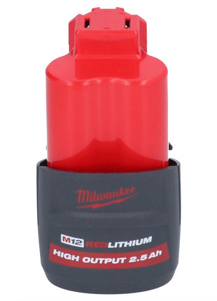 Milwaukee Akku Set 4x M12 HB2.5 High Output 12 V 2,5 Ah / 2500 mAh Li-Ion Akku ( 4x 4932480164 ) - Toolbrothers