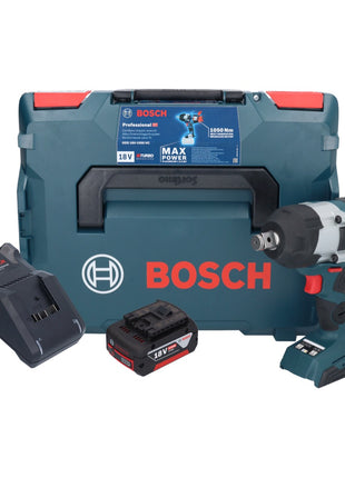 Bosch GDS 18V-1050 HC Akku Drehschlagschrauber 18 V 1050 Nm BITURBO Brushless + 1x Akku 5,0 Ah + Ladegerät + L-Boxx - Toolbrothers