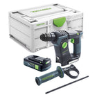 Festool BHC 18-Basic Akku Bohrhammer 18 V 1,8 J SDS Plus Brushless + 1x Akku 3,0 Ah + Systainer - ohne Ladegerät - Toolbrothers