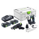 Festool DURADRIVE DWC 18-2500 Basic Akku Bauschrauber 18 V 18 Nm Brushless + 2x Akku 3,0 Ah + Ladegerät + Systainer - Toolbrothers