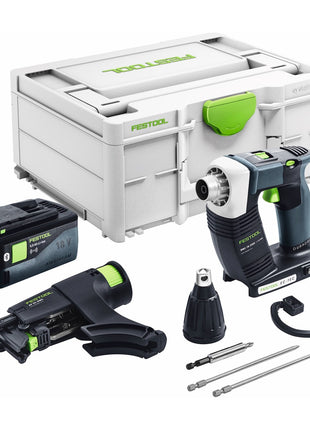 Festool DURADRIVE DWC 18-2500 Basic Akku Bauschrauber 18 V 18 Nm Brushless + 1x Akku 5,0 Ah + Systainer - ohne Ladegerät - Toolbrothers