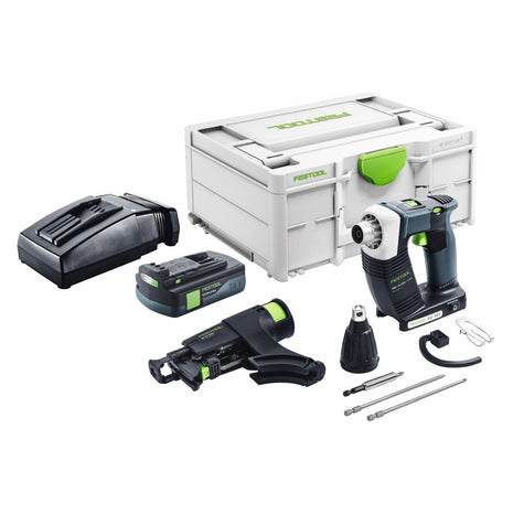 Festool DURADRIVE DWC 18-4500 Basic Akku Bauschrauber 18 V 14 Nm Brushless + 1x Akku 3,0 Ah + Ladegerät + Systainer - Toolbrothers