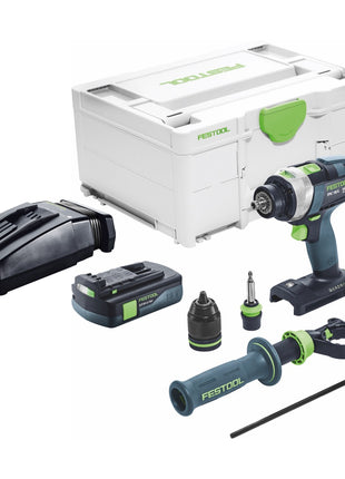 Festool TPC 18/4 I-Basic Akku Schlagbohrschrauber 18 V 75 Nm Brushless + 1x Akku 3,0 Ah + Ladegerät + Systainer - Toolbrothers