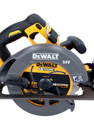 Sierra circular manual a batería DeWalt DCS 575 T1 54 V FlexVolt 190 mm sin escobillas + 1x batería 6,0 Ah + cargador