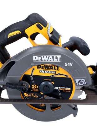 Sierra circular a batería DeWalt DCS 575 N 54 V FlexVolt 190 mm sin escobillas + 1x batería 9,0 Ah - sin cargador