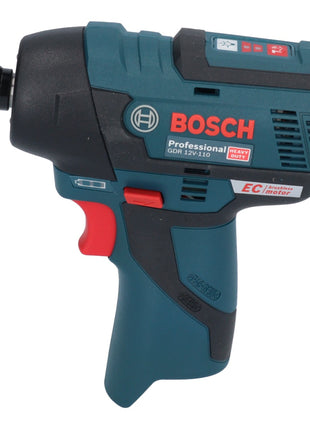 Bosch GDR 12V-110 Professional Akku Drehschlagschrauber 12 V 110 Nm 1/4" Brushless + 2x Akku 2,0 Ah + Ladegerät + L-Boxx - Toolbrothers