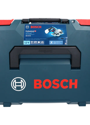 Bosch GKS 12V-26 Professional Akku Handkreissäge 12 V 85 mm + 2x Akku 2,0 Ah + Ladegerät + L-Boxx - Toolbrothers