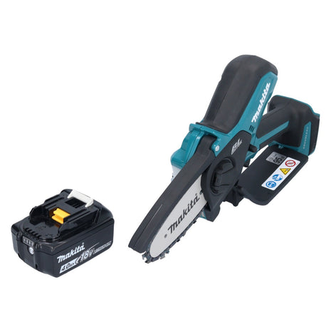 Makita DUC 101 M1 Trononneuse d'elagage sans fil 18 V 10 cm Brushless + 1x batterie 4,0 Ah - sans chargeur