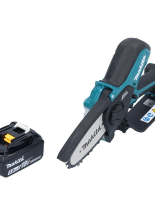 Makita DUC 101 T1 Tondeuse sans fil 18 V 10 cm sans balais + 1x Batterie 5,0 Ah - ohne Ladegert