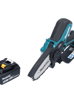 Sierra de podar a batería Makita DUC 101 G1 18 V 10 cm sin escobillas + 1x batería 6,0 Ah - sin cargador