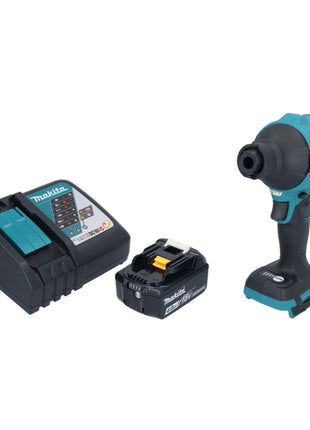 Makita DAS 180 RM1 Akku Gebläse 18 V Brushless + 1x Akku 4,0 Ah + Ladegerät - Toolbrothers