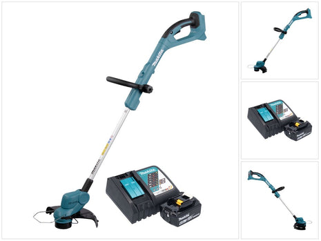 Makita DUR 193 RG1 Akku Rasentrimmer 18 V 260 mm + 1x Akku 6,0 Ah + Ladegerät - Toolbrothers