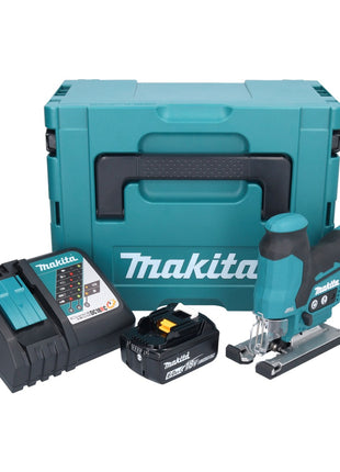 Makita DJV 185 RG1J Akku Pendelhubstichsäge 18 V Brushless + 1x Akku 6,0 Ah + Ladegerät + Makpac - Toolbrothers