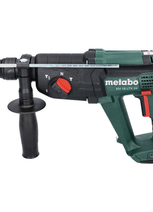 Metabo KH 18 LTX 24 Akku Kombihammer 18 V 2,1 J SDS plus + 10 tlg. Bohrer und Meißel Set + metaBOX - ohne Akku, ohne Ladegerät - Toolbrothers