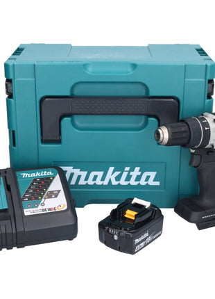 Makita DHP 484 RM1JB Akku Schlagbohrschrauber 18 V 54 Nm Brushless Schwarz + 1x Akku 4,0 Ah + Ladegerät + Makpac - Toolbrothers