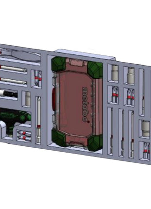 Calendrier de l'Avent Metabo avec jeu d'outils 31 pièces (626694000) embouts/douilles/cliquet