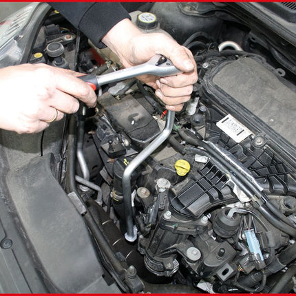 KS TOOLS 1/2" Ölfilterschlüssel für Doppelnockenwellen Dieselmotoren, 27 mm ( 150.9446 ) - Toolbrothers